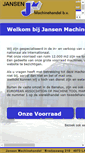 Mobile Screenshot of jansenmachinehandel.nl